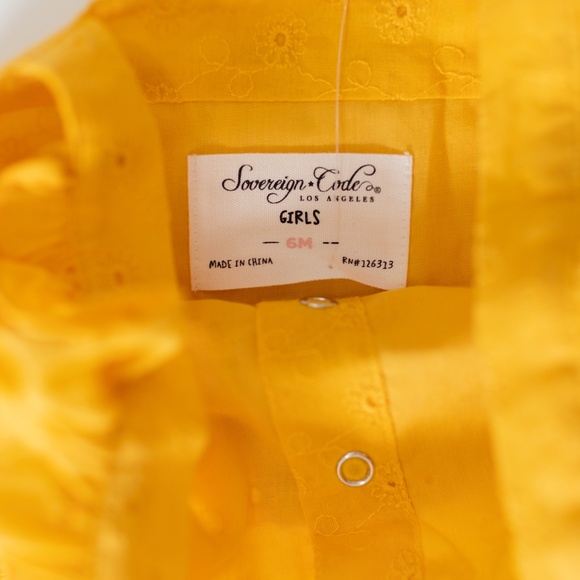 NWT Sovereign Code Ruffle Tank Size 3-6 Months - Picture 6 of 8